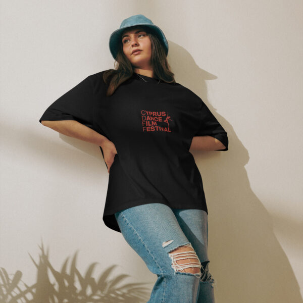 Oversized heavyweight t-shirt Cyprus Dance Film Festival