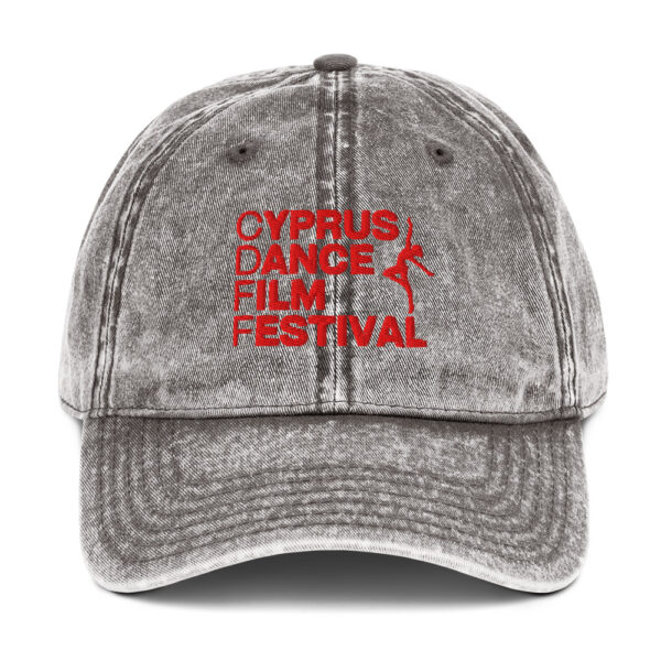 Vintage Cotton Twill Cap Cyprus Dance Film Festival
